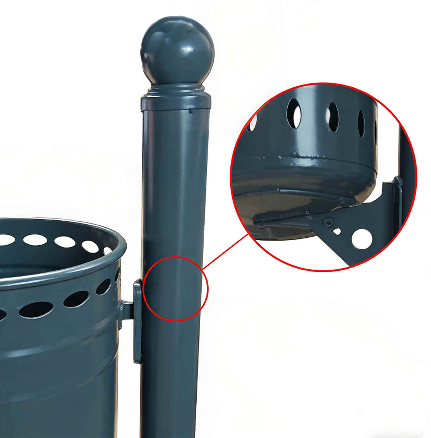 HS-DS006 Outdoor Garbage Bin: Durable Waste Bin for Distributors,garbage bin
